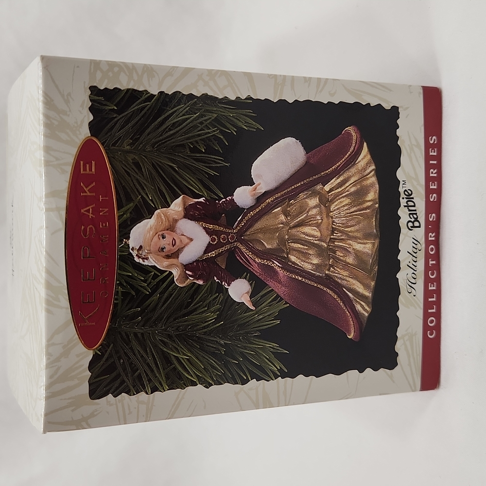 Hallmark Holiday Barbie Ornament 1996